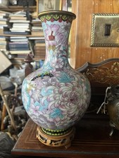 Lovely large cloisonné for sale  PLYMOUTH
