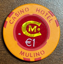 1 Euro Ficha de Poker para Jogos Mulino Hotel & Casino Croácia Europa comprar usado  Enviando para Brazil