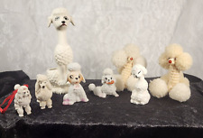 Poodle figurines lot for sale  Tijeras