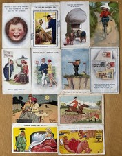 Comic postcards bamforth for sale  ST. IVES