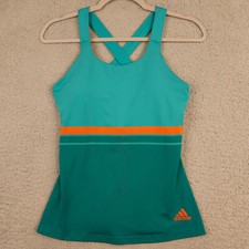 Regata Adidas Tênis Feminina XS Verde Choque Climalite Premium Acolchoada com Alças comprar usado  Enviando para Brazil