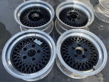 Usado, 15 JANTES VINTAGE AROS LIGA LEVE MAG MALHA DE CORRIDA AMERICANA AR192 92 PRETO POLIDO comprar usado  Enviando para Brazil