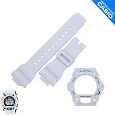 Pulseira e moldura de relógio genuínas Casio G-Shock G-7900A-7 branco fosco com letras azuis comprar usado  Enviando para Brazil