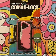 Pink combo lock for sale  Jacksonville