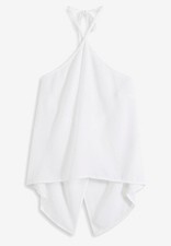 Neckholder blusentop weiß gebraucht kaufen  Deutschland