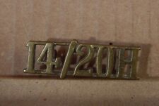 Ww2 14th 20th for sale  ROSSENDALE