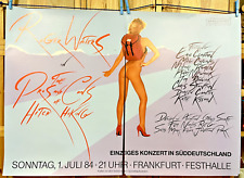 ORIGINAL POSTER MEMORABILIA FROM THE 1984 DE ROGER WATERS PROS & CONS TOUR 011, usado comprar usado  Enviando para Brazil