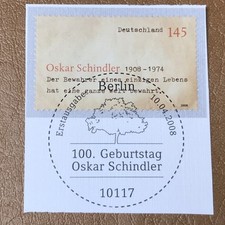 Usado, 2008 - Mi.Nr. 2660 - 145 C - 100. Geburtstag von Oskar Schindler - ESST Berlin comprar usado  Enviando para Brazil