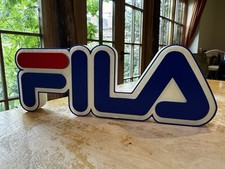 Fila sign logo for sale  BRIDGNORTH