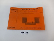 Schemat Gramofon Podnośnik ramienia WG-416 Stereo Unitra Fonica #25B422 na sprzedaż  Wysyłka do Poland