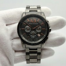 Relógio cronógrafo masculino Armani Exchange 45 mm quartzo AX2086 comprar usado  Enviando para Brazil