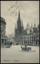 Wiesbaden schloßplatz 1919 gebraucht kaufen  Wietzendorf