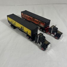Lote Antigo de 2 Tratores Majorette Kenworth Trailer Road King Night Hawk Die Cast comprar usado Lote Antigo de 2 Tratores Majorette Kenworth Trailer Road King Night Hawk Die Cast comprar usado  Enviando para Brazil
