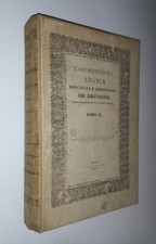 Canina architettura antica usato  Roma