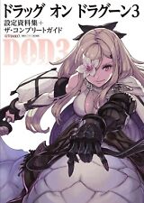 Drag on Dragoon 3 Drakengard 3 livro de arte guia completo DOD3 japonês comprar usado  Enviando para Brazil