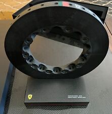 Autêntico disco de freio Ferrari F2005 teste Silverstone com base de fibra de carbono RARO comprar usado  Enviando para Brazil