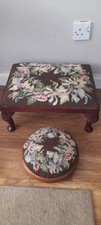 Vintage tapastry foot for sale  NORWICH