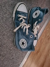teal converse for sale  LONDON