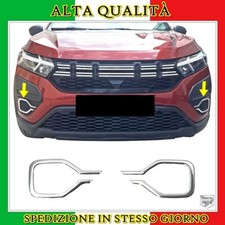 Cromo Fendinebbia Cornice 2 pcs ACCIAIO Per DACIA SANDERO III 2021-SU comprar usado  Enviando para Brazil