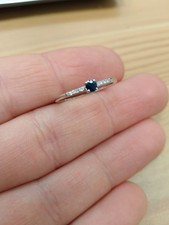 Anello oro bianco usato  Napoli