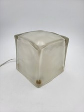 Ikea Iviken # kostka lodu kostka lodu# szklana lampa stołowa # typ B0012 # lata 90. vintage na sprzedaż  Wysyłka do Poland