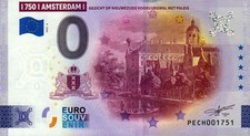 Zero 0 euro banknot - 0 euro - Holandia - 750 Amsterdam 2025-6 na sprzedaż  Wysyłka do Poland