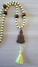 Collana buddha legno usato  Iglesias