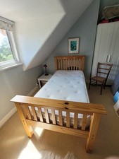 Solid pine single for sale  LONDON