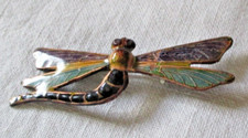Ancienne broche libellule d'occasion  Perros-Guirec