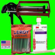 Pistola aplicadora manual adesiva e vermelha 3M 07333 e saco de 6 bicos 💥ECONOMIZE💥 7333 comprar usado  Enviando para Brazil