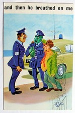 Comic postcard breathed for sale  MILTON KEYNES