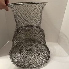 Rede de pesca antiga/tampa de mola armadilha ainda funciona bom item estilo retrô anos 1950/60 comprar usado  Enviando para Brazil