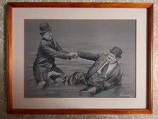Laurel hardy art for sale  SOUTHEND-ON-SEA