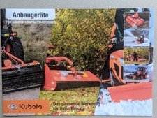 Kubota anbaugeräte kompakt gebraucht kaufen  Günzburg