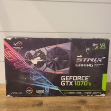 Placa de Vídeo ASUS NVIDIA GeForce GTX 1070 8GB GDDR5 - ‎STRIX-GTX1070-O8G-GAMING comprar usado  Enviando para Brazil