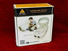 Behringer Guitar Link UCG102 *Navios em BOX original fechado! comprar usado  Enviando para Brazil