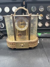 Vintage SCHMID Relógio Alemão 8 Dias com Caixa de Música Vendido Como Está Peças de Reparo, usado comprar usado  Enviando para Brazil