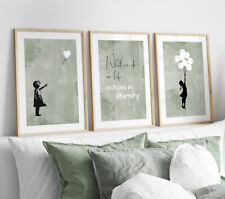 Set banksy heart for sale  MANCHESTER