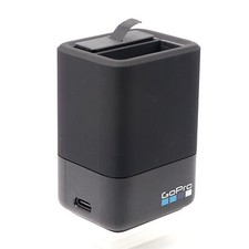 Carregador de bateria duplo GoPro original genuíno para GoPro HERO7 HERO6 HERO5 preto comprar usado  Enviando para Brazil