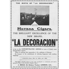 Decoracion havana cigars for sale  GLASGOW