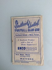 Southend united nottingham for sale  WARRINGTON