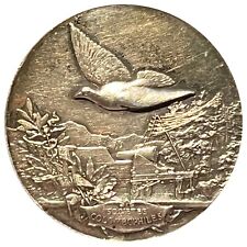 Médaille bélière argent d'occasion  Fontainebleau