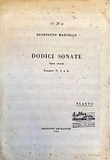 Benedetto marcello dodici usato  Santa Maria Capua Vetere