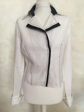 White linen blouse for sale  LONDON