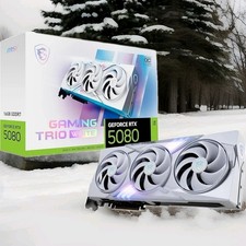 MSI NVIDIA RTX 5080 16G TRIO OC WHITE GDDR7 | Scheda Video GeForce RTX BIANCO | comprar usado  Enviando para Brazil