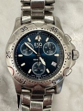 Esq chronograph watch for sale  Ramsey
