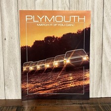 Vintage 1985 plymouth for sale  Longview