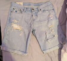 Hollister denim shorts for sale  WITNEY