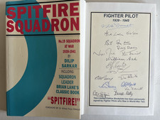 Spitfire squadron signed for sale  BARNSLEY