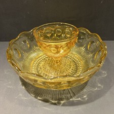 Vintage amber glass for sale  Bryson City